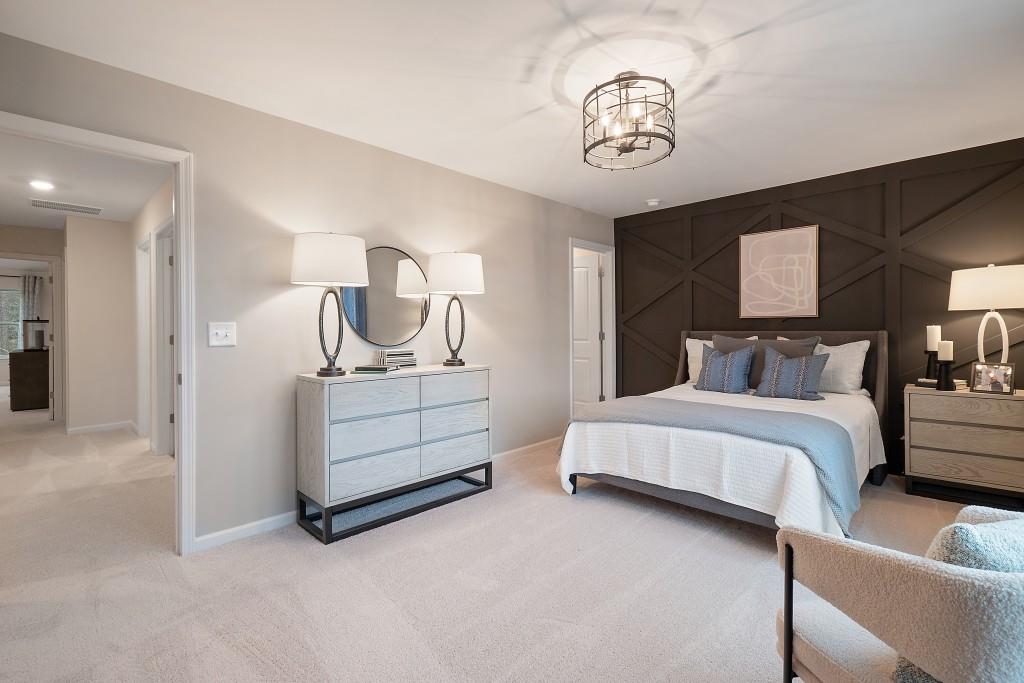 57 Scout Way Newnan, GA 30263 - Photo 24 of 37 a bedroom with bed and window