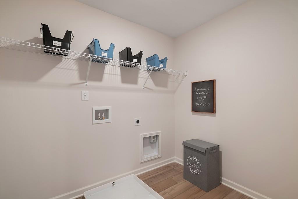 57 Scout Way Newnan, GA 30263 - Photo 26 of 37 a bathroom with a sink and a mirror