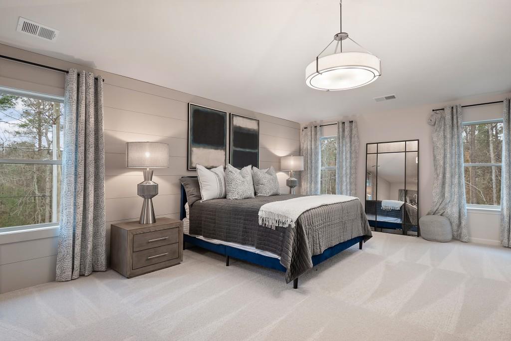 57 Scout Way Newnan, GA 30263 - Photo 29 of 37 a bedroom with bed and window