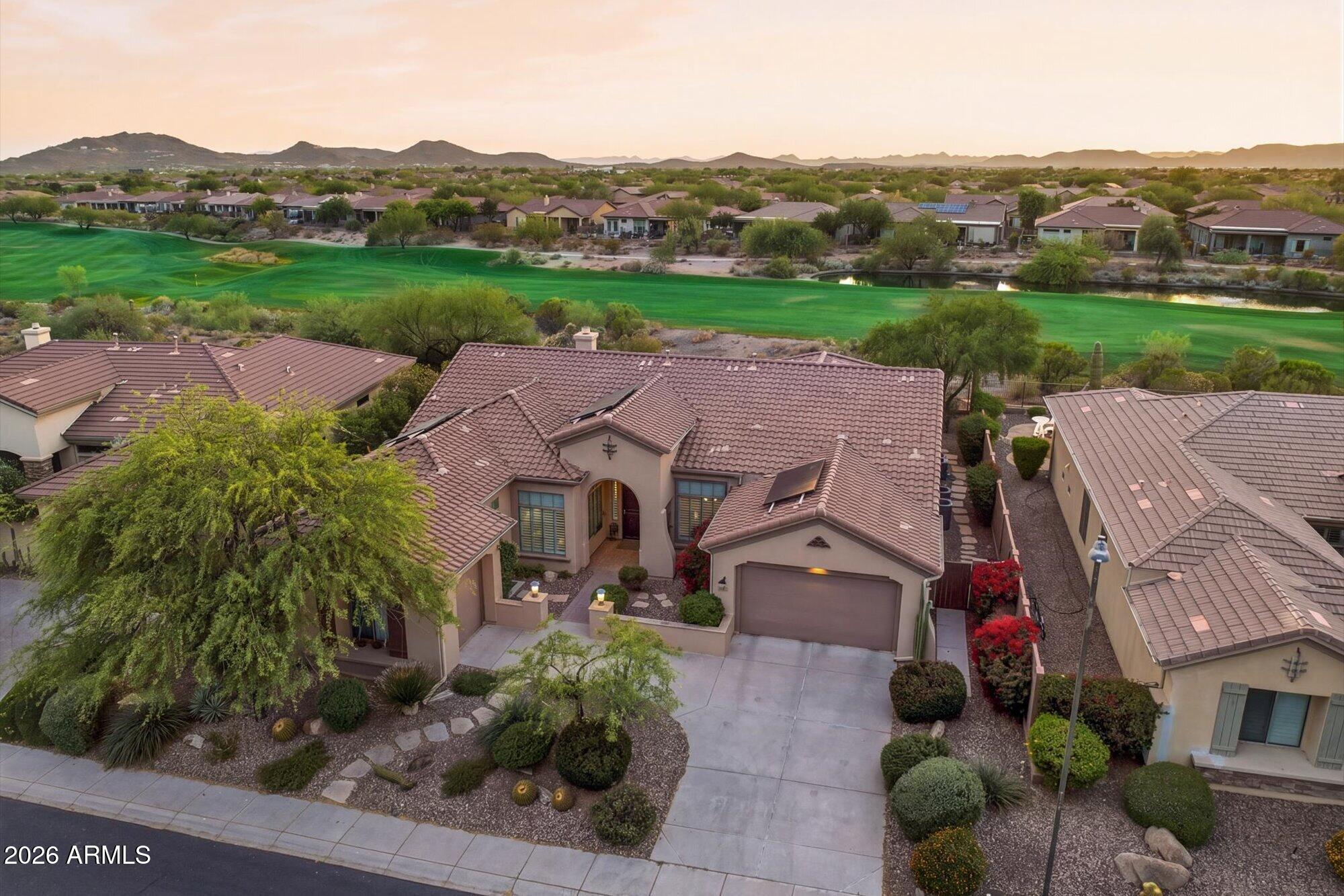 40322 North Hawk Ridge Trail Anthem, AZ 85086 - Photo 60 of 63 an aerial view of multiple house