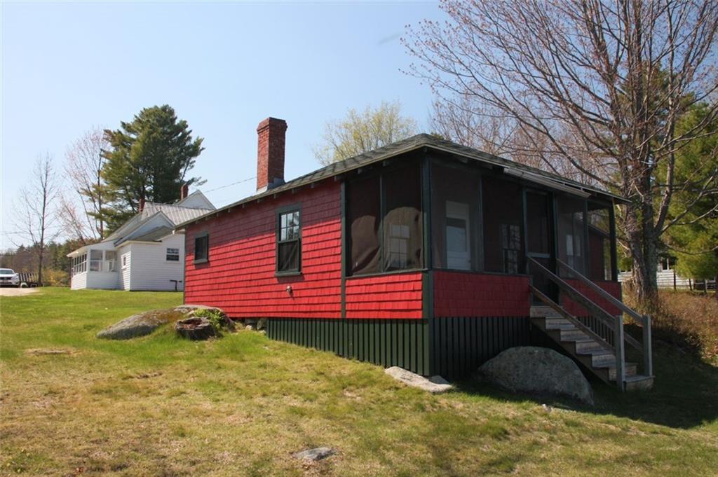 747 Sebago Road Sebago, ME 04029 - Photo 8 of 34 Trainor Camp, guest cottage on shore...
