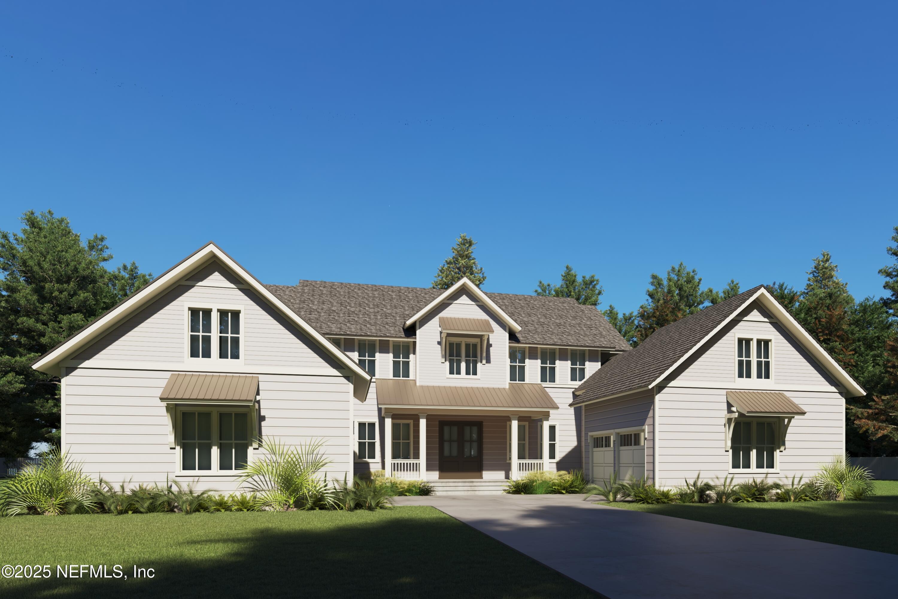 FRONT RENDERING - Rosemary House Lot 6