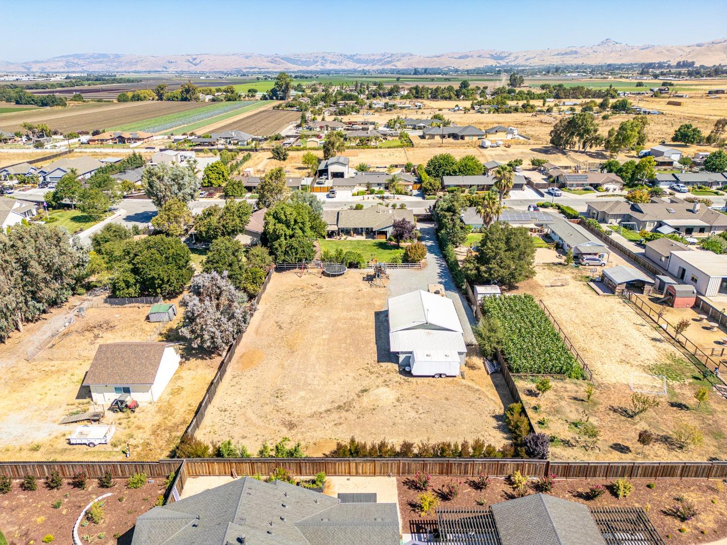 150 Jonquil Lane Hollister, CA 95023 - Photo 53 of 61 an aerial view of residential houses with outdoor space
