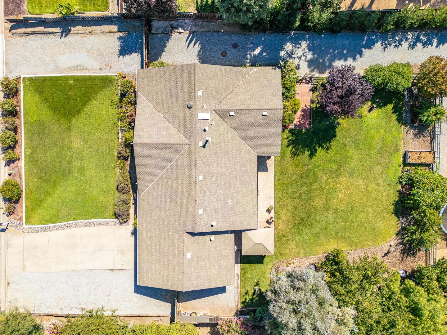 150 Jonquil Lane Hollister, CA 95023 - Photo 56 of 61 an aerial view of residential house with outdoor space and swimming pool