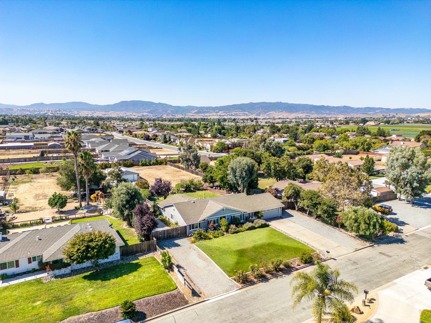 150 Jonquil Lane Hollister, CA 95023 - Photo 59 of 61 an aerial view of residential houses with outdoor space