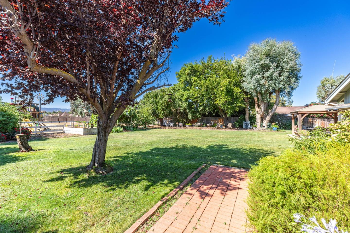 150 Jonquil Lane Hollister, CA 95023 - Photo 10 of 61 a view of backyard with swimming pool