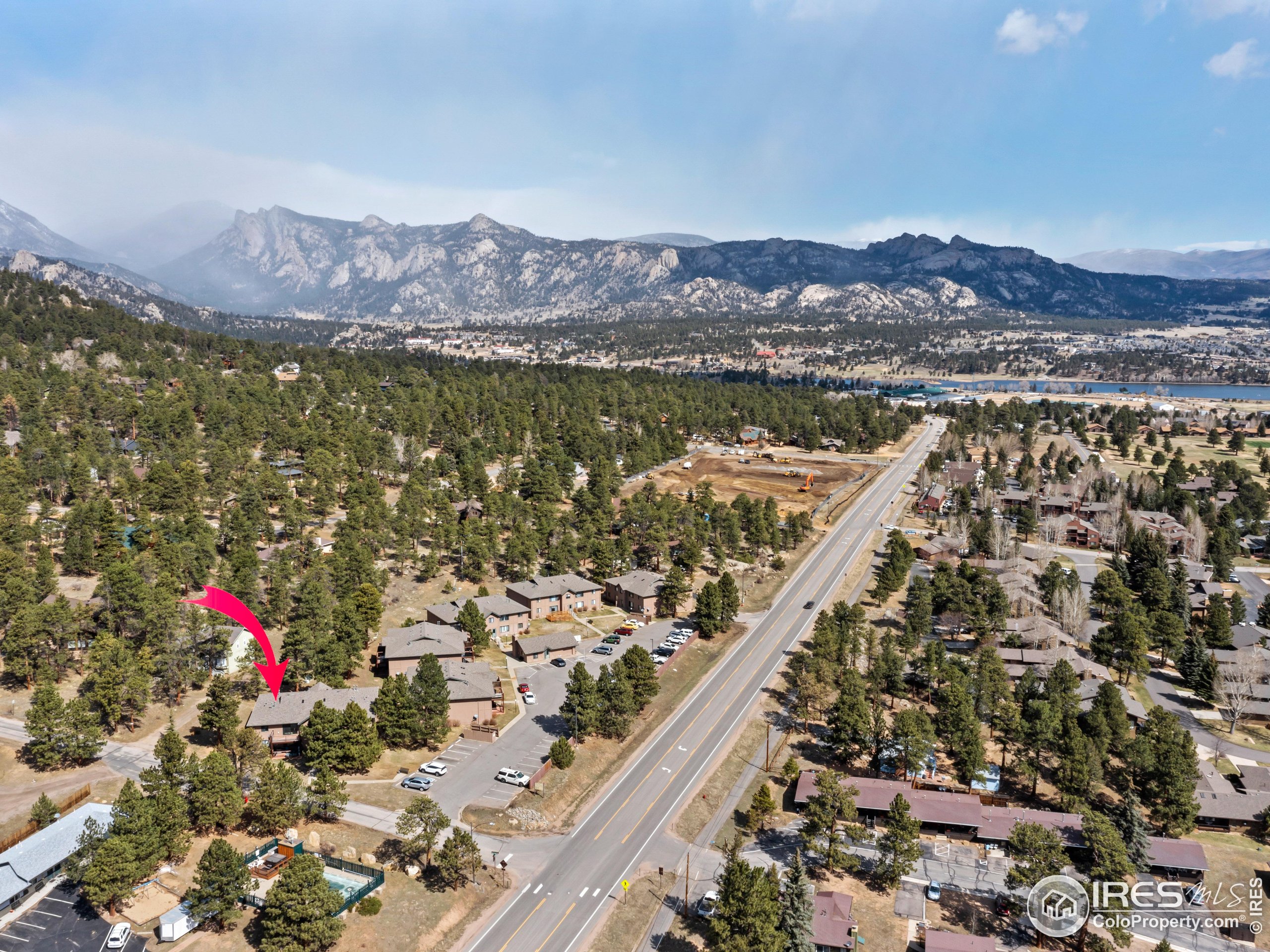 1155 South St Vrain Avenue, Unit 13 Estes Park, CO 80517 - Photo 17 of 18 view of city and mountain