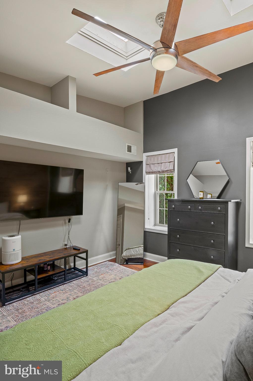 3304 O Donnell Street Baltimore, MD 21224 - Photo 21 of 42 Primary Bedroom Tall Ceiling /Fan / Storage