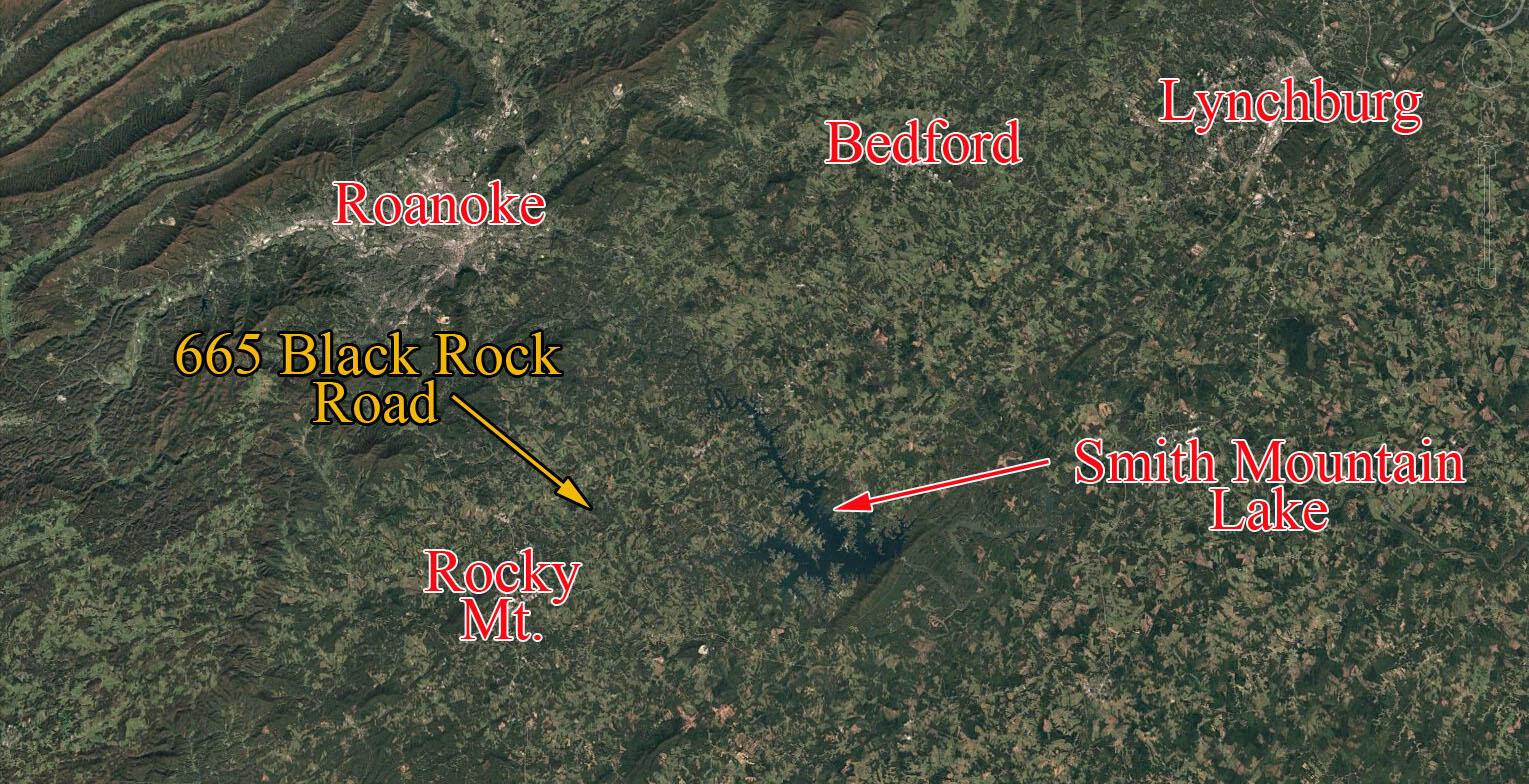 665 Black Rock Road Rocky Mount, VA 24151 - Photo 35 of 35 broader aerial