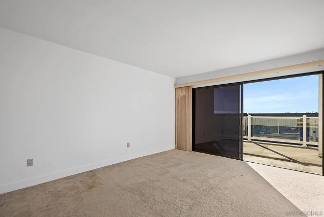 a view of empty room