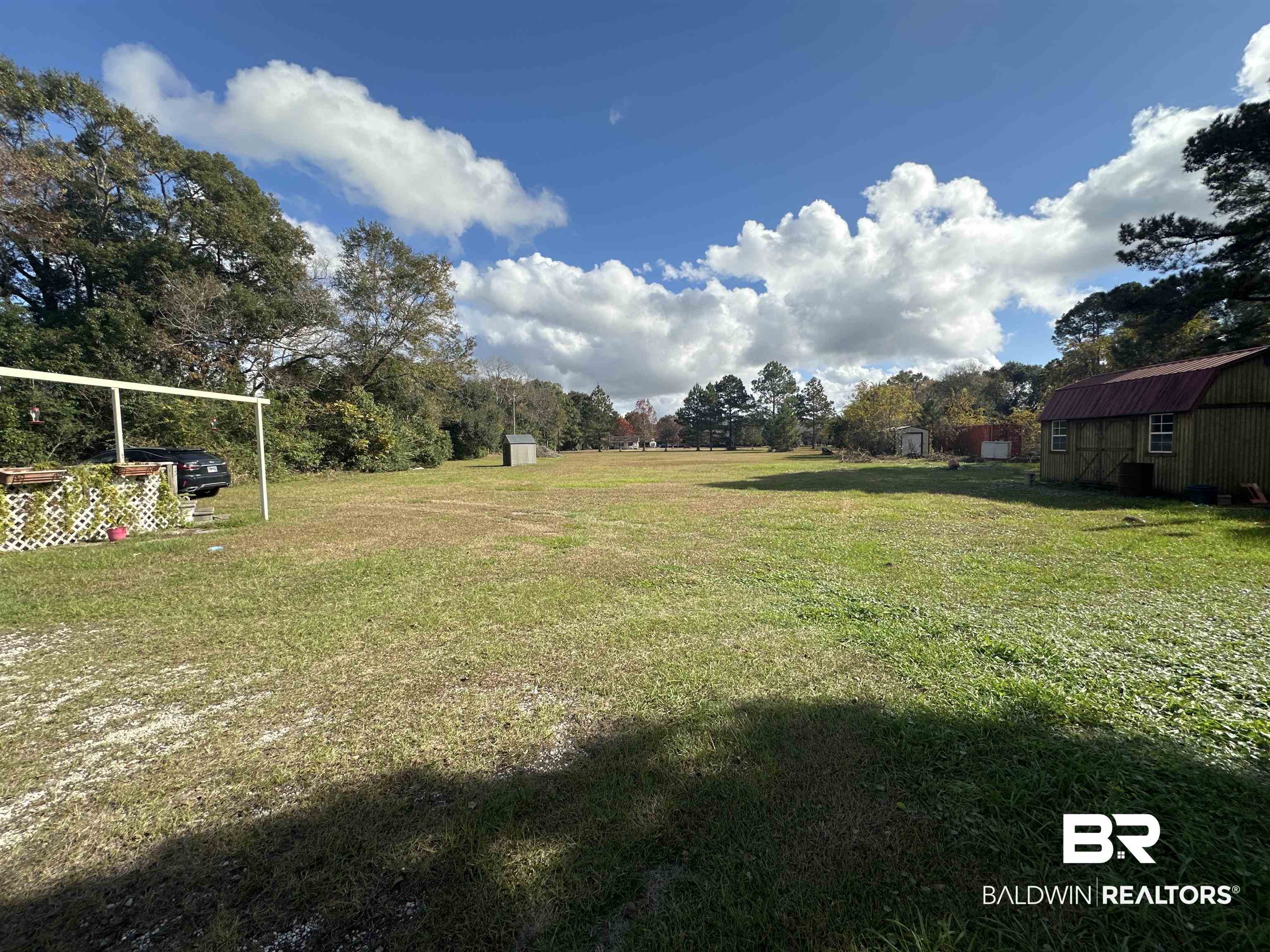9520 C Four Mile Road Irvington, AL 36544 - Photo 25 of 32 View of yard featuring a shed and a carport