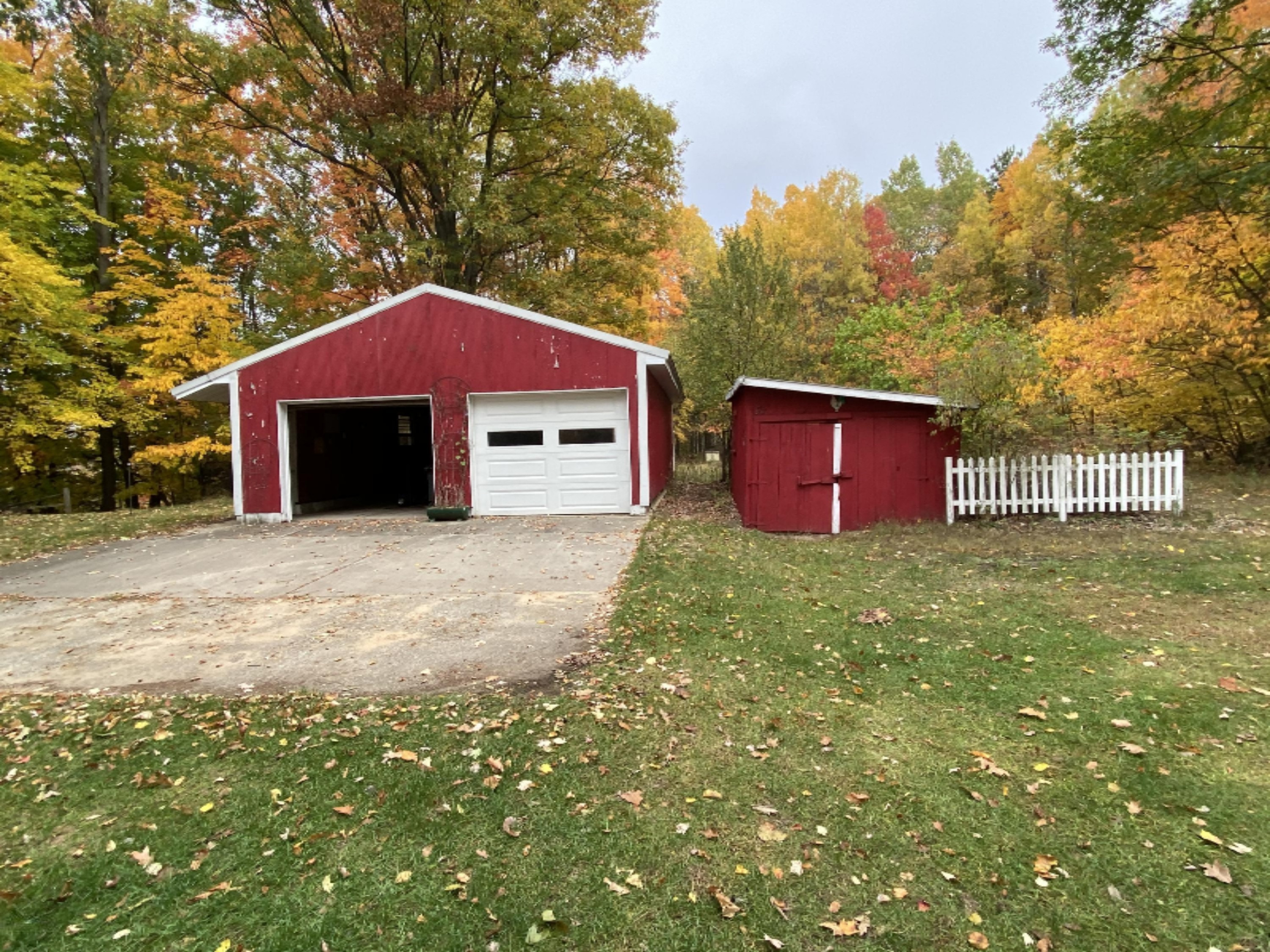 2088 Carty Road Manistee, MI 49660 - Photo 27 of 42 Detached 2 car garage could hold 4 cars
