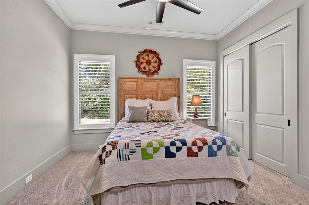 1770 Durning Road Van Alstyne, TX 75495 - Photo 25 of 40 a bedroom with a bed and a window
