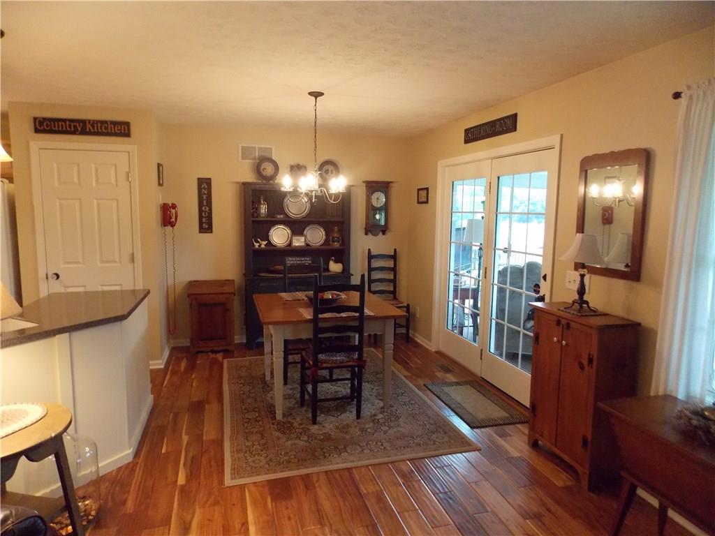 248 Buffalo Road South Washington, PA 15301 - Photo 11 of 20 Breakfast room with french doors to the three season glass enclosed porch.