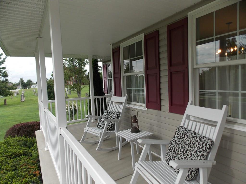 248 Buffalo Road South Washington, PA 15301 - Photo 8 of 20 Peaceful and serene front porch is ready for your enjoyment.