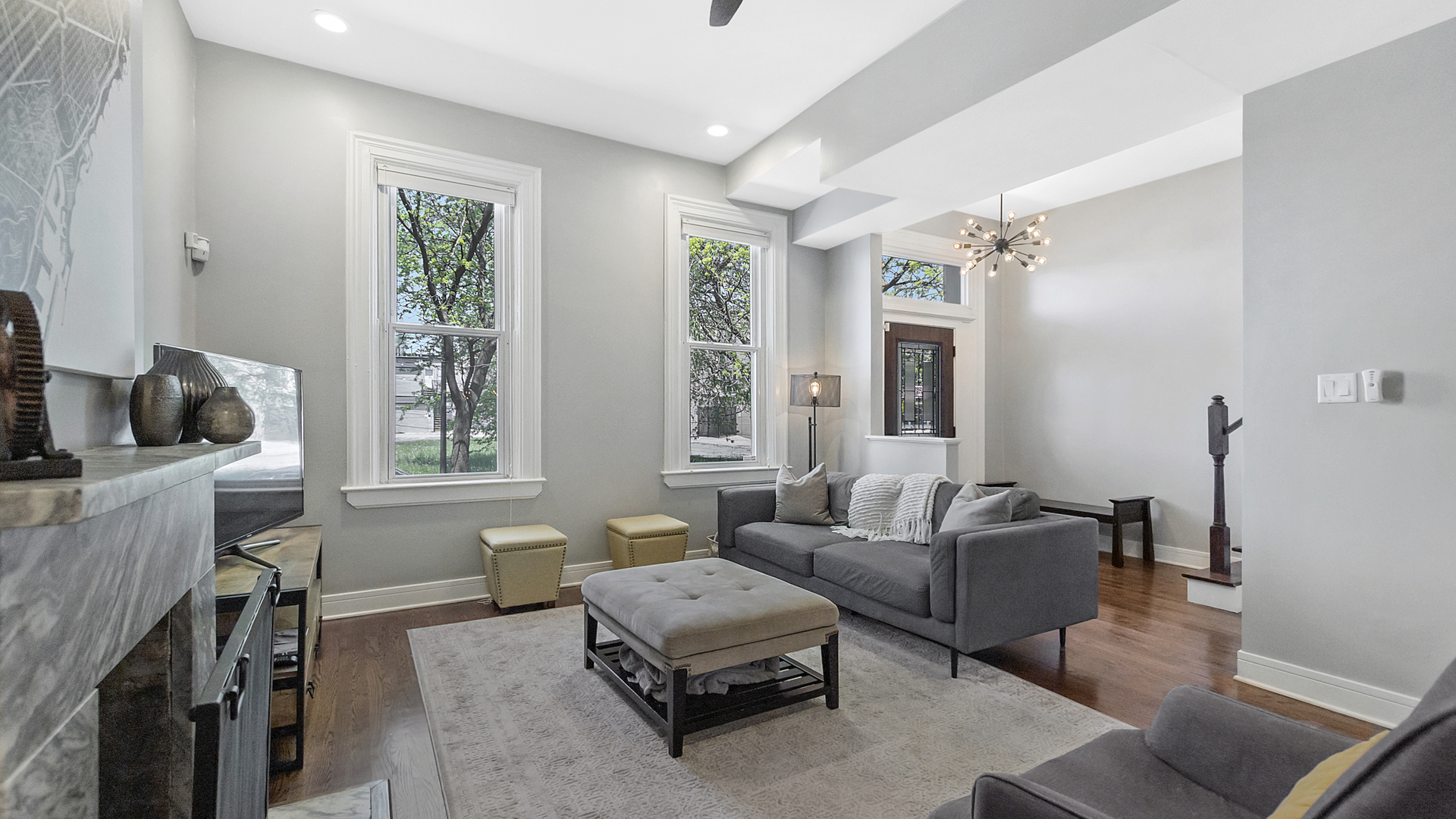 2339 West Maypole Avenue Chicago, IL 60612 - Photo 2 of 20 a living room with furniture and a window