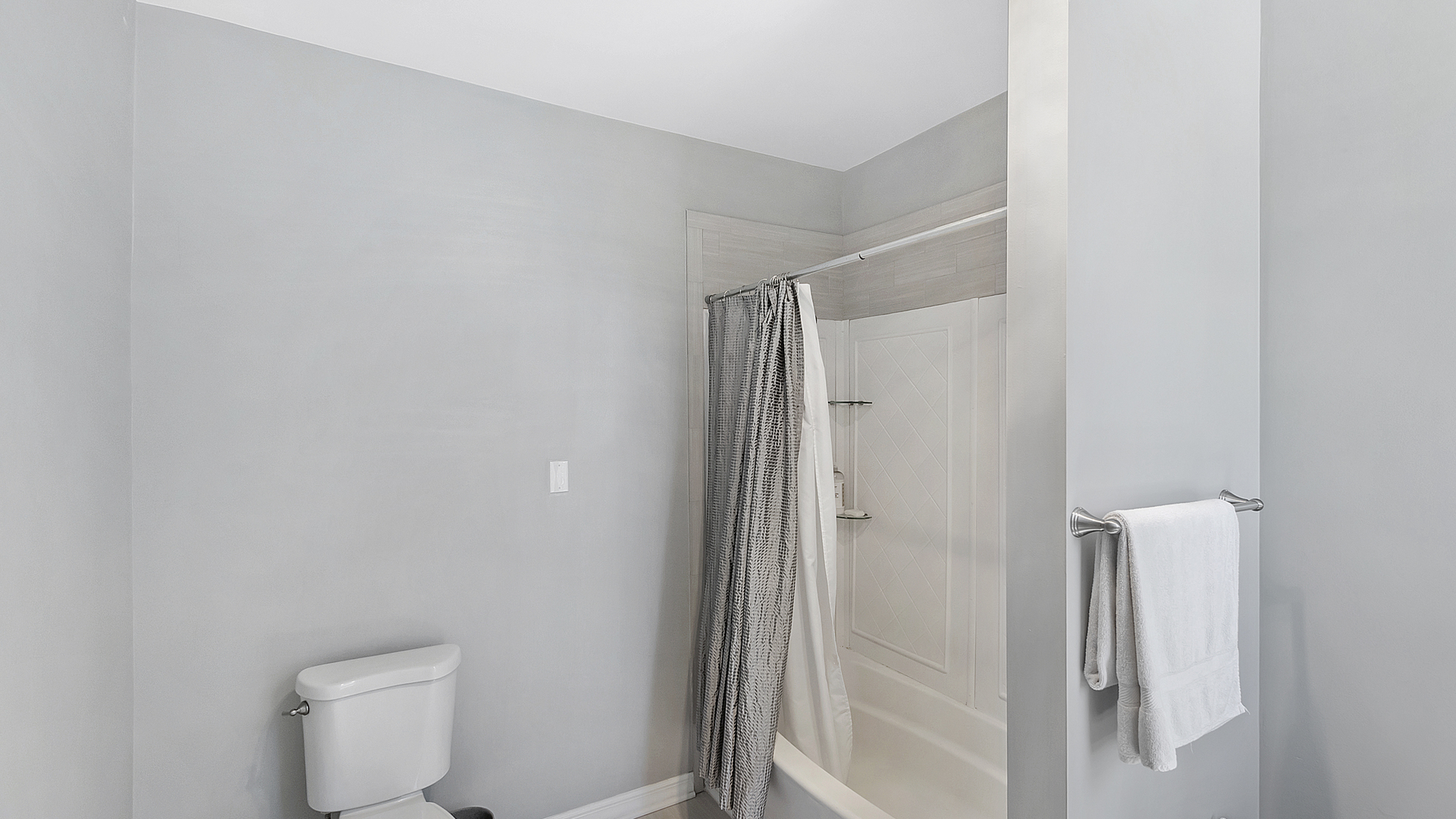 2339 West Maypole Avenue Chicago, IL 60612 - Photo 14 of 20 a bathroom with a shower and toilet