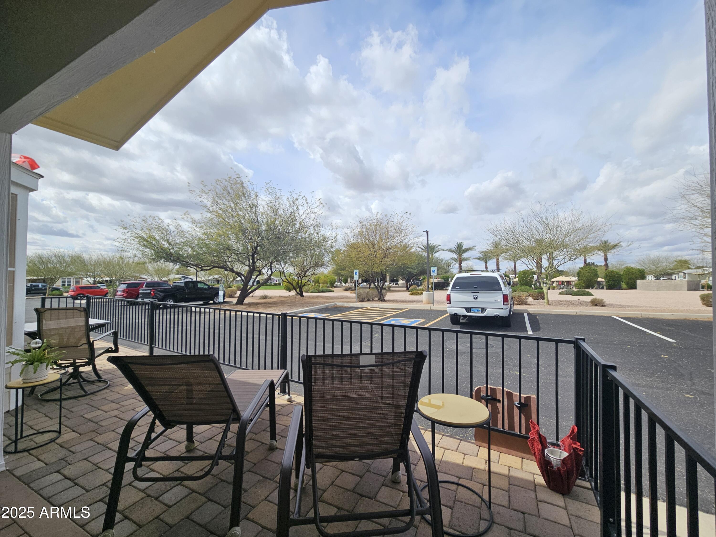 650 North Hawes Road, Unit 4326 Mesa, AZ 85207 - Photo 9 of 48 a view of a roof deck with furniture