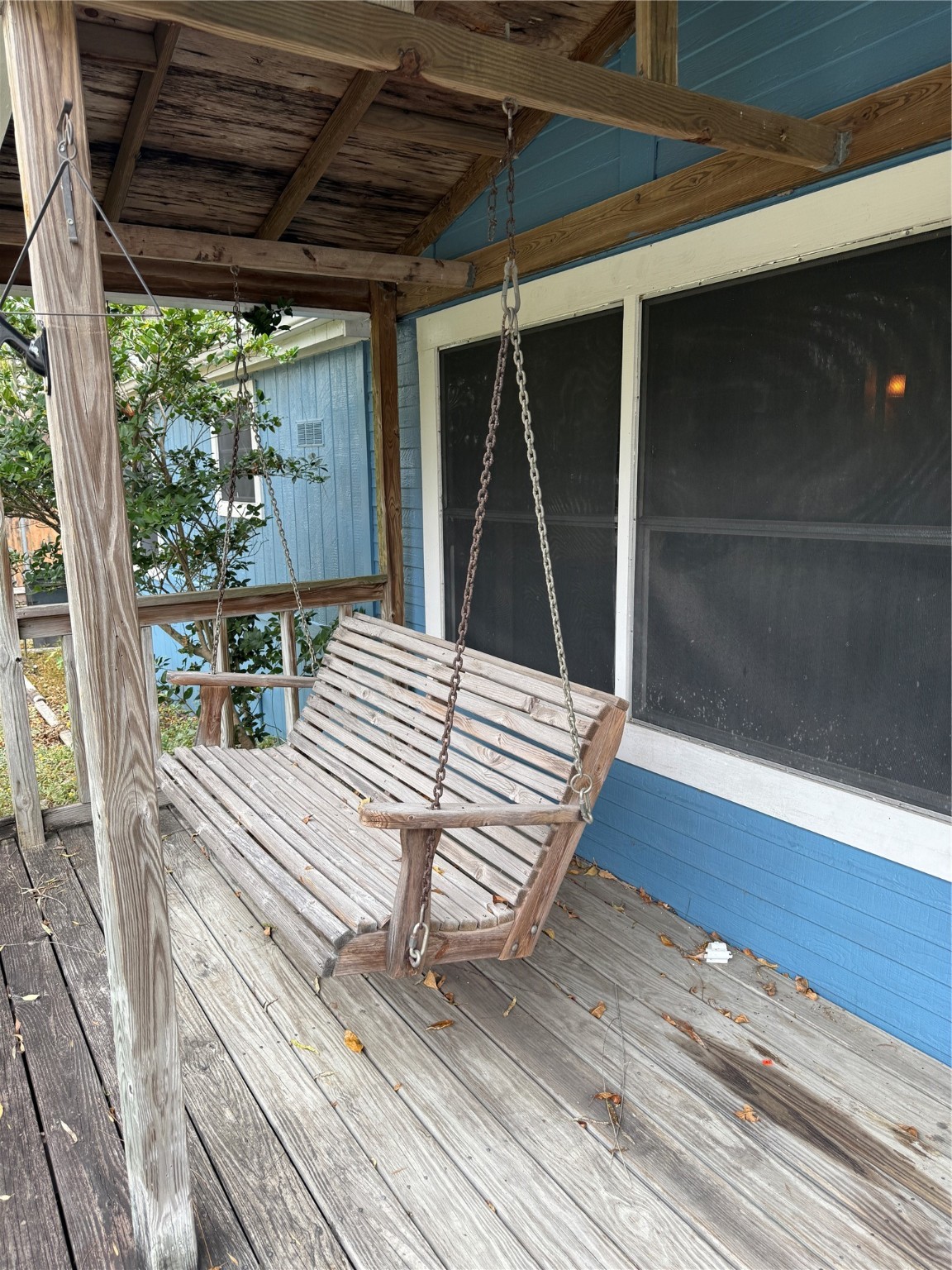 2611 Lilac Street Pasadena, TX 77503 - Photo 29 of 30 a view of a deck with wooden floor and outdoor space