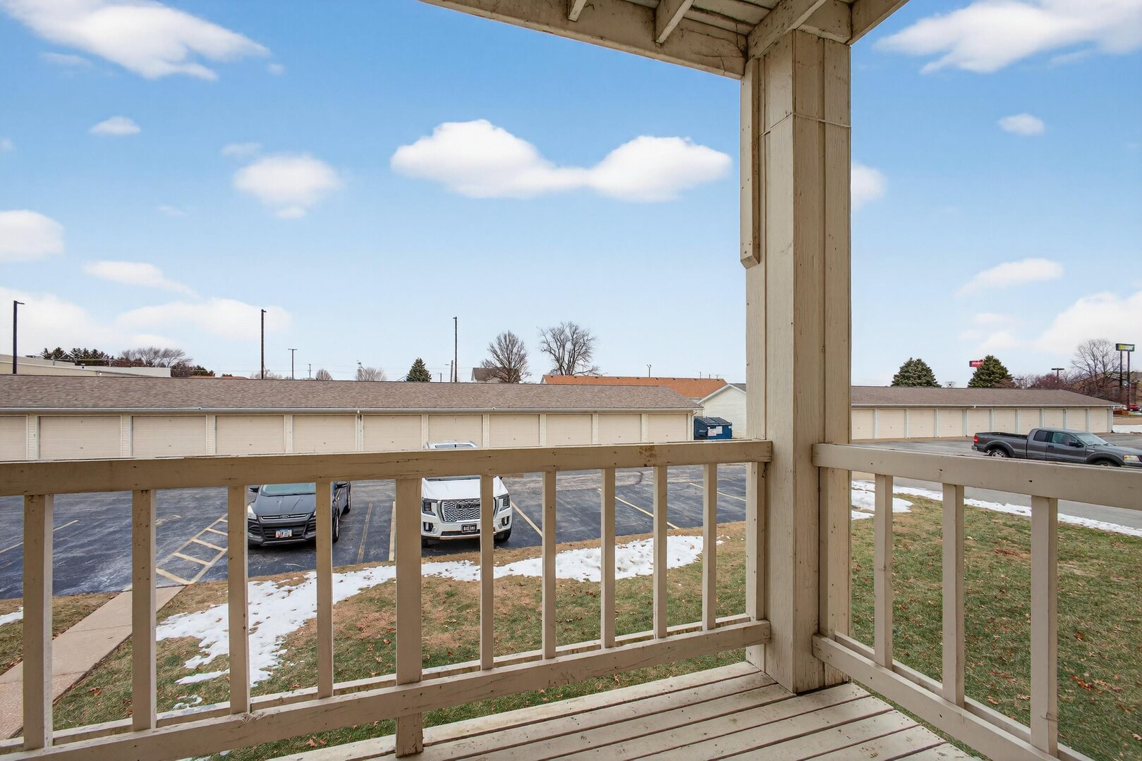 800 East Iowa Street, Unit 2C Eldridge, IA 52748 - Photo 15 of 28 a view of a balcony from a room