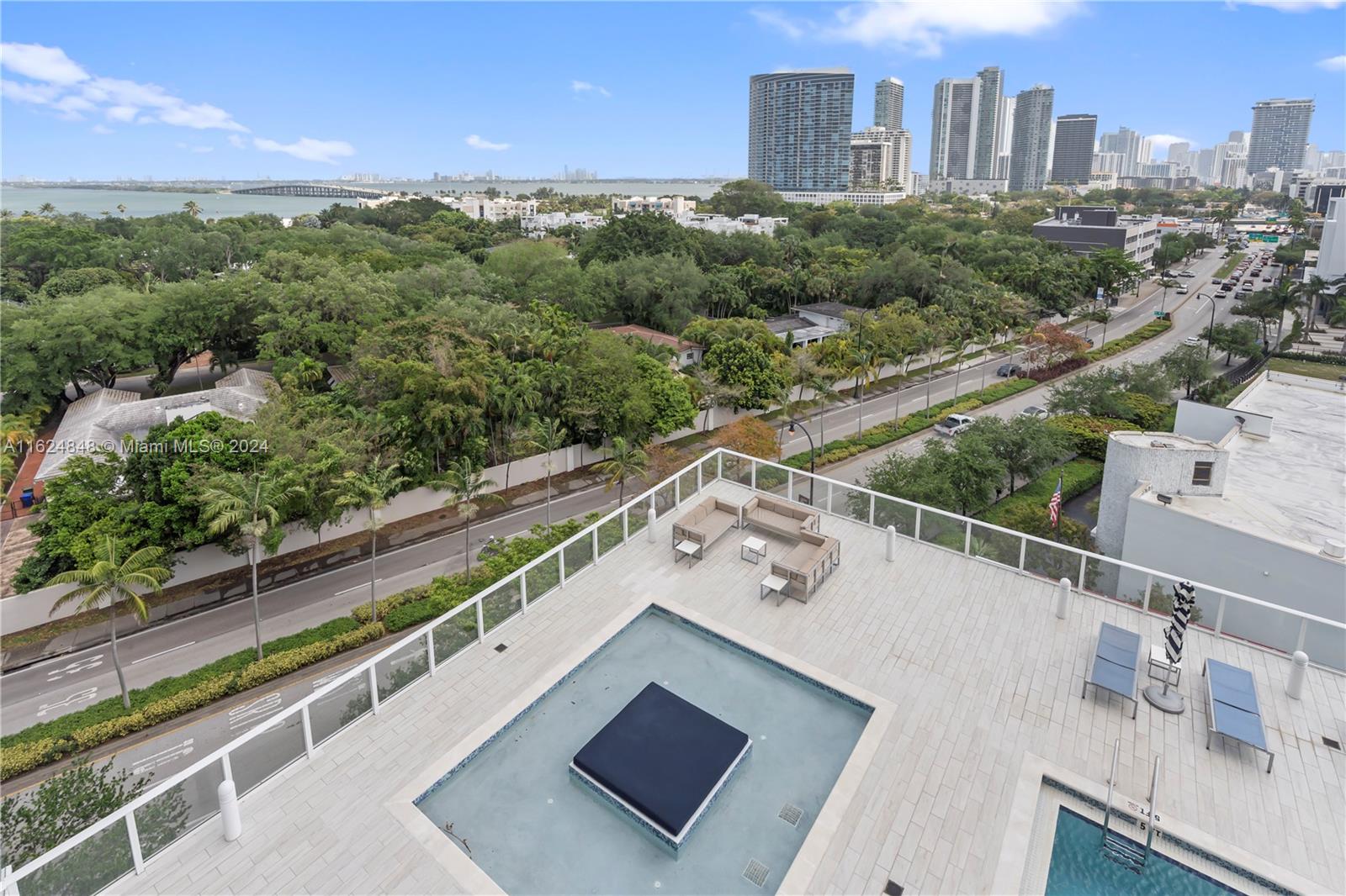 4250 Biscayne Boulevard, Unit 1018 Miami, FL 33137 - Photo 41 of 54 a view of a city from a balcony