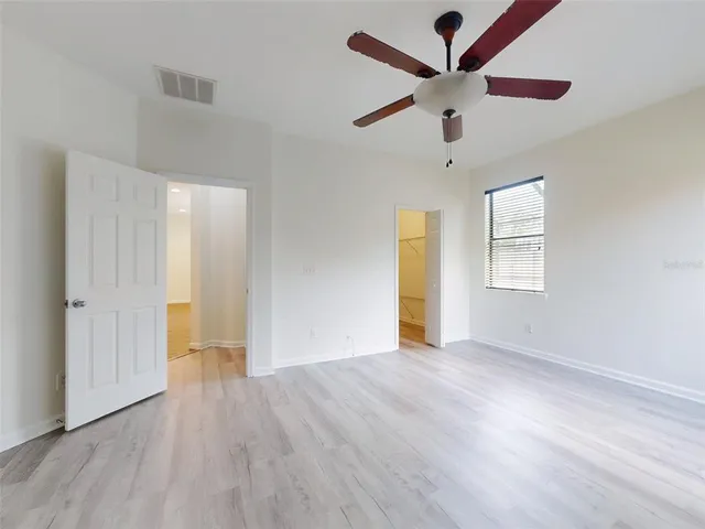 a view of a garage with furniture