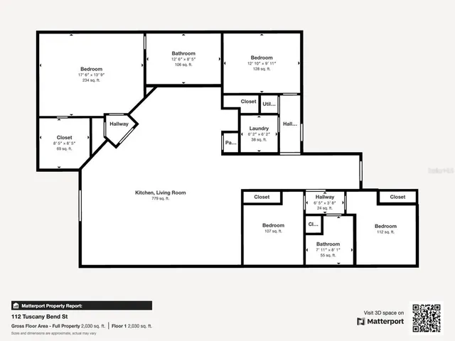 $415,000 | 112 Tuscany Bend Street, Daytona Beach, FL 32117
