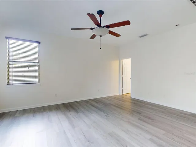 wooden floor in an empty room
