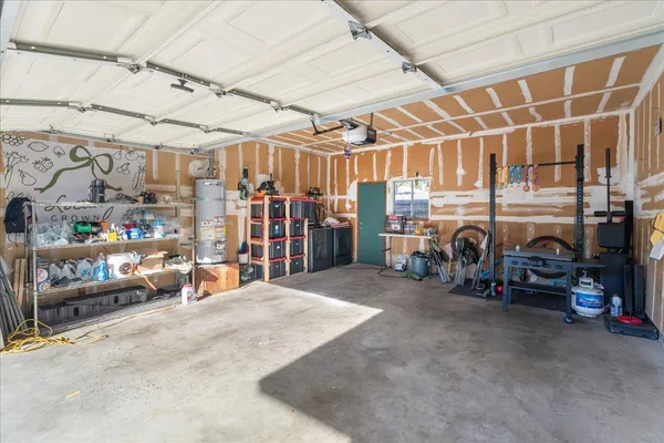 a view of storage and utility room