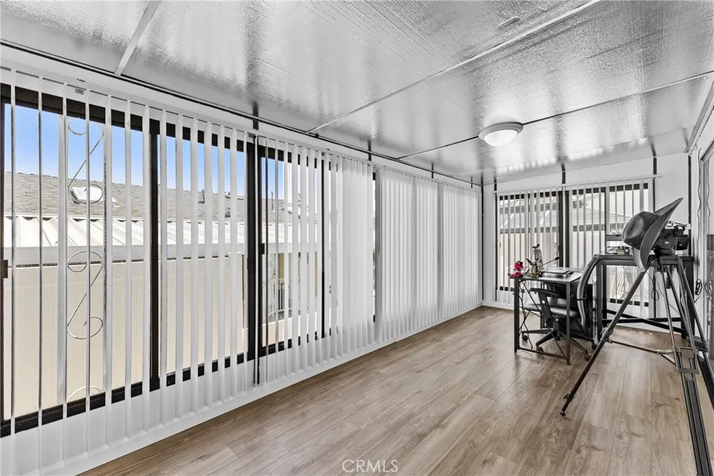 4000 Pierce Street, Unit 132 Riverside, CA 92505 - Photo 29 of 43 a view of entryway with wooden floor
