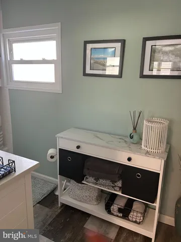 a room with storage and utility