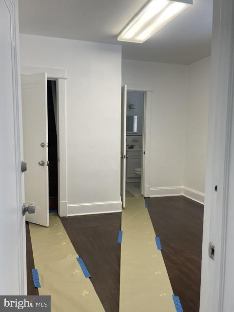 6203 Piney Branch Road Northwest Washington, DC 20011 - Photo 15 of 21 Freshly painted entryway awaits transformation.