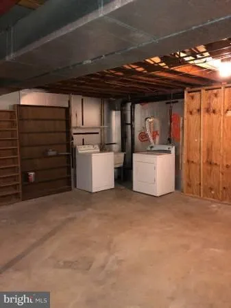 a view of a storage & utility room