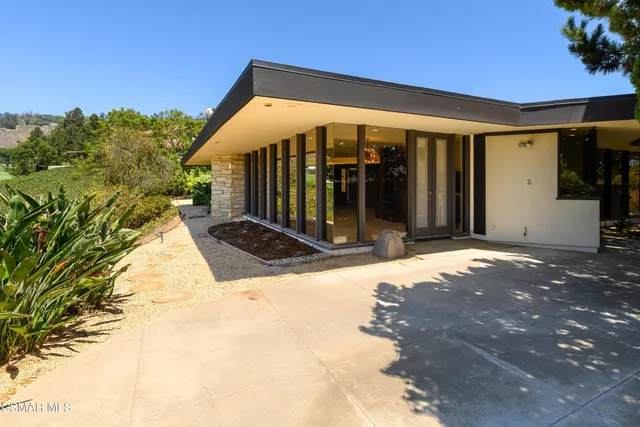 a view of a lake with a mountain