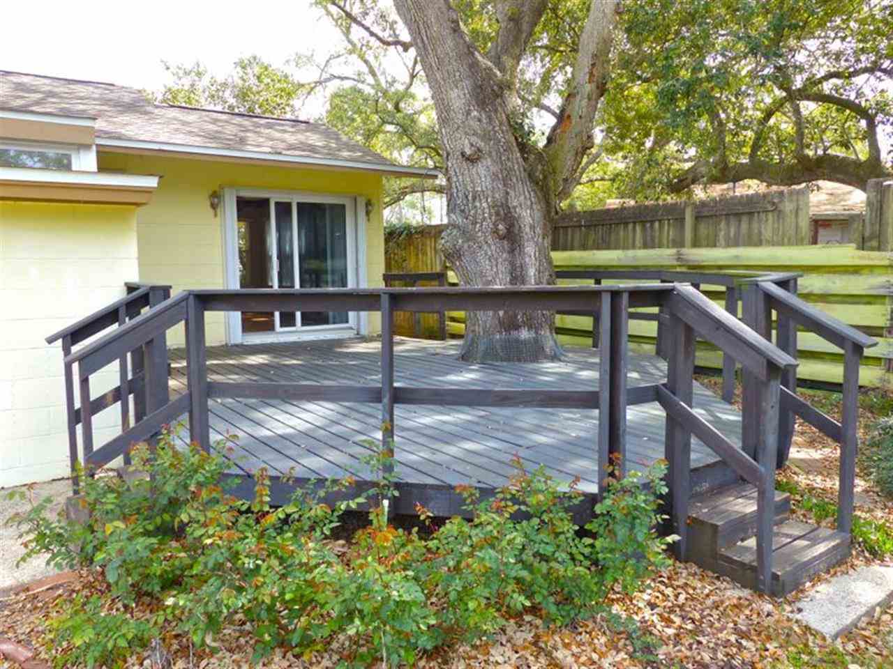 504 Greve Road Pensacola, FL 32507 - Photo 15 of 19 Lounge on this gorgeous shady deck!