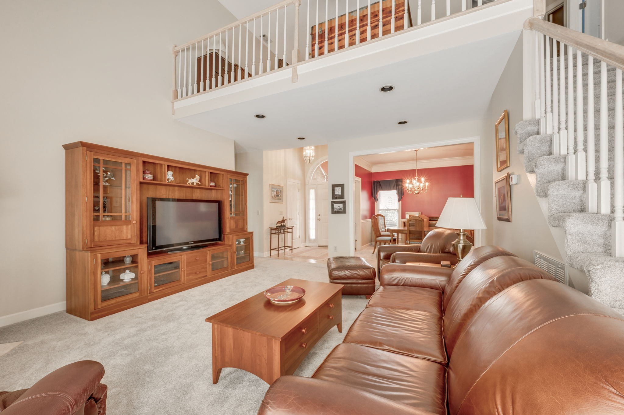 1705 Fieldcrest Circle Franklin, TN 37064 - Photo 23 of 45 a living room with furniture and a flat screen tv