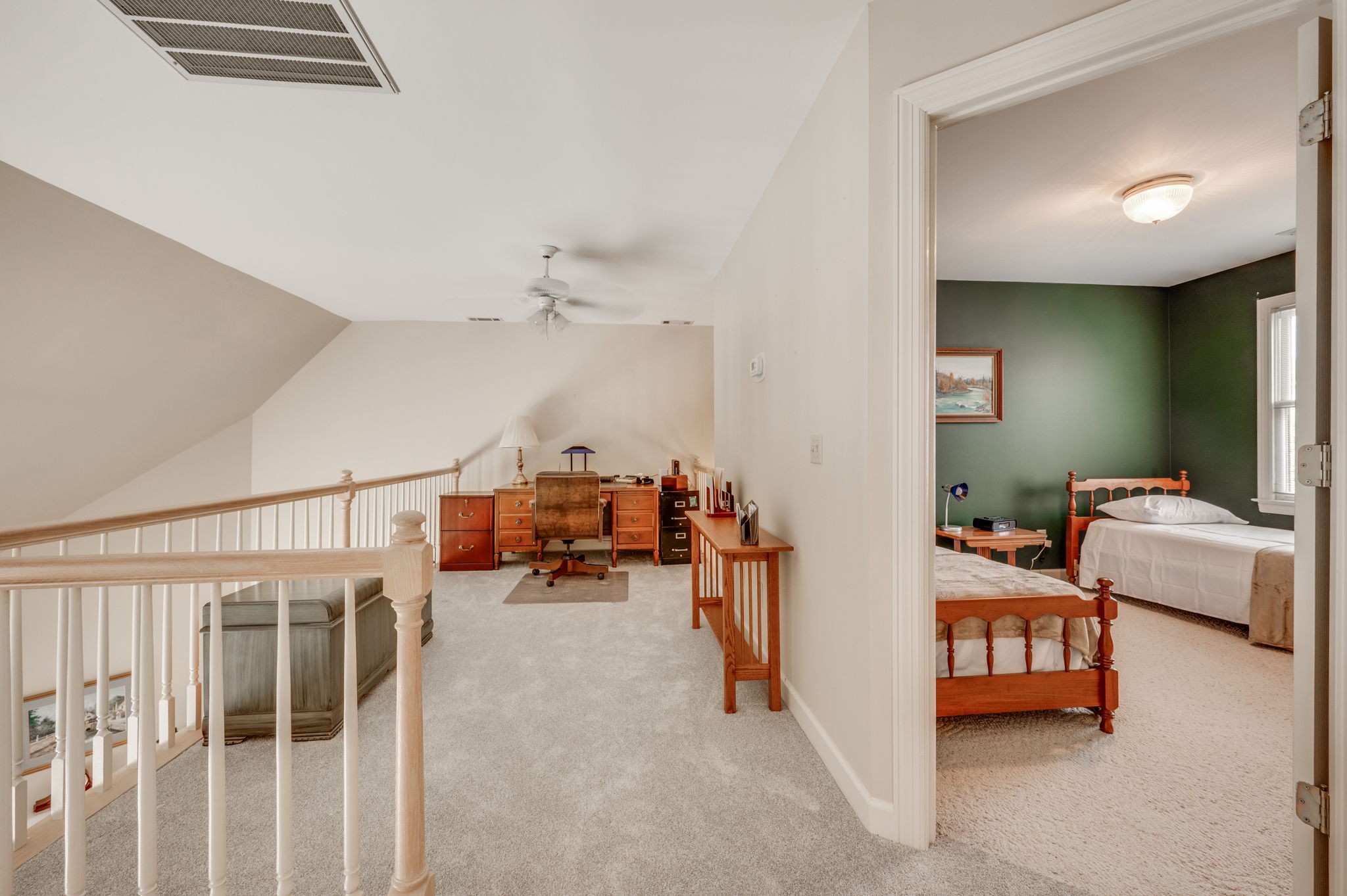 1705 Fieldcrest Circle Franklin, TN 37064 - Photo 35 of 45 a view of a livingroom with furniture and a ceiling fan