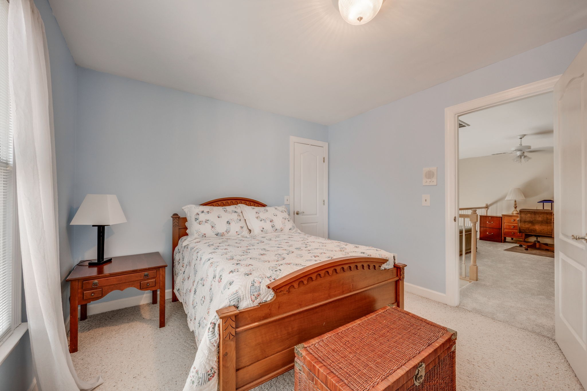 1705 Fieldcrest Circle Franklin, TN 37064 - Photo 40 of 45 a bedroom with a bed and a lamp