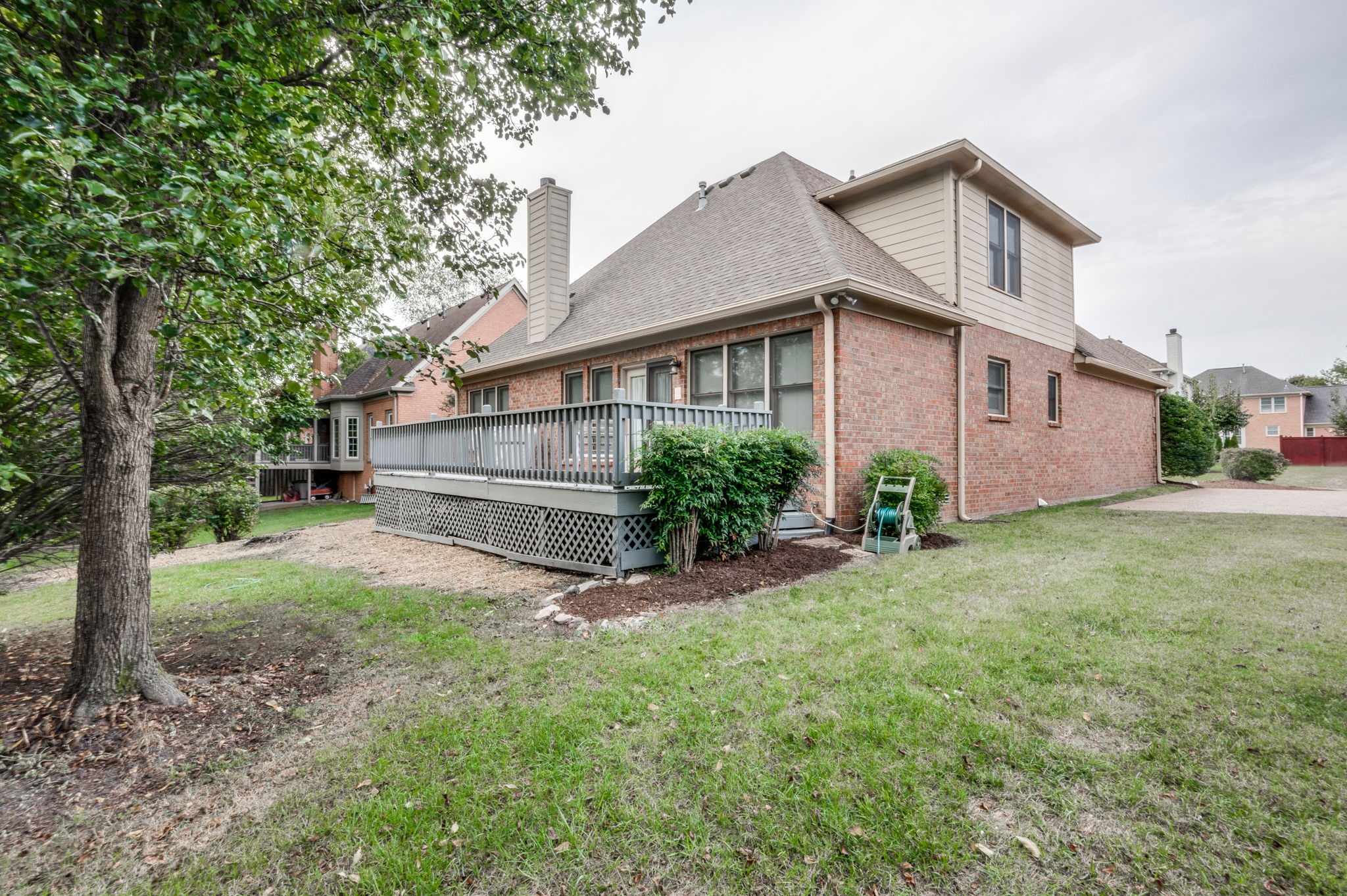 1705 Fieldcrest Circle Franklin, TN 37064 - Photo 45 of 45 a front view of a house with a yard and garage