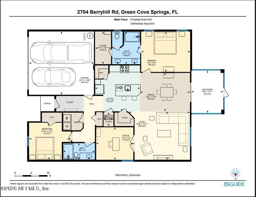 2704 Berryhill Road Green Cove Springs, FL 32043 - Photo 37 of 37 2704 Berryhill Floorplan