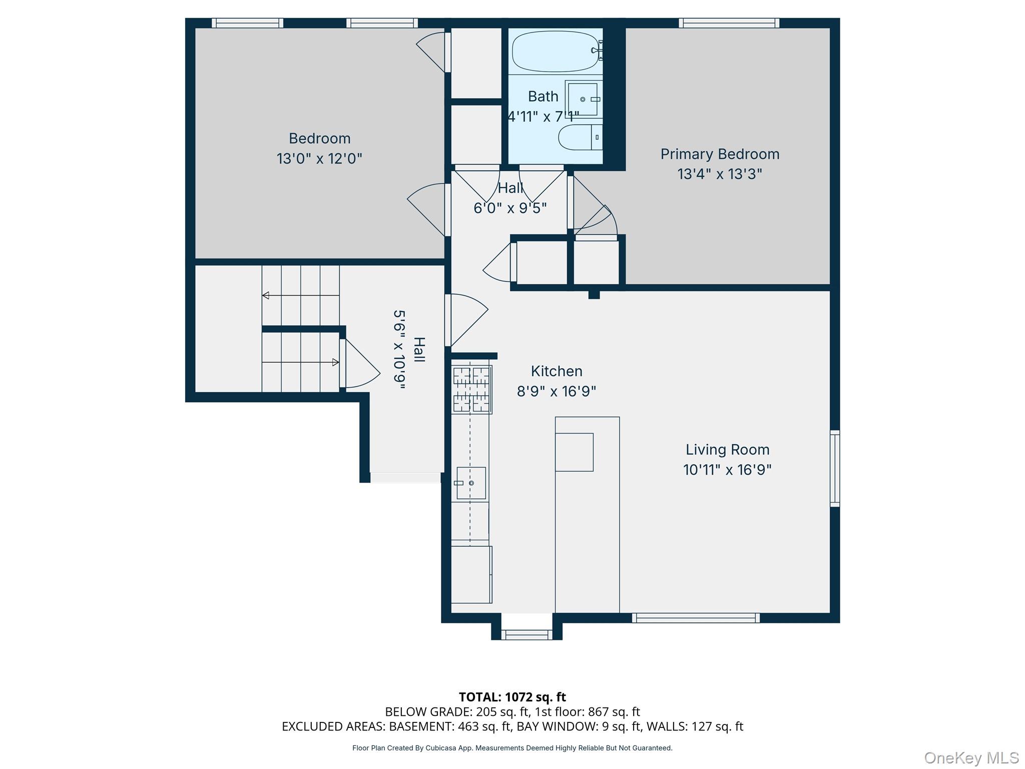 19-50 80th Street, Unit 1 Queens, NY 11370 - Photo 18 of 20 a picture of a wall with a white wall