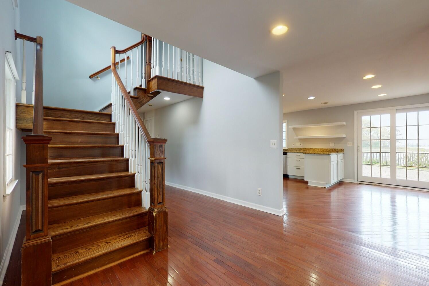 85 Roton Avenue Rowayton, CT 06853 - Photo 17 of 31 a view of entryway and hall with wooden floor