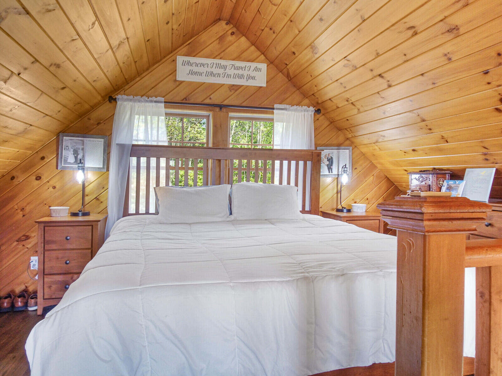 135 North Pond Road Rome, ME 04963 - Photo 31 of 46 LOFT BEDROOM