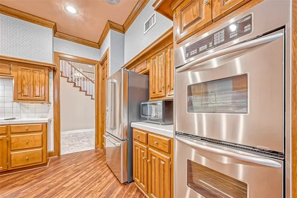 a view of walk in hallway with interior of the house