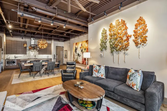 a outdoor living space with furniture