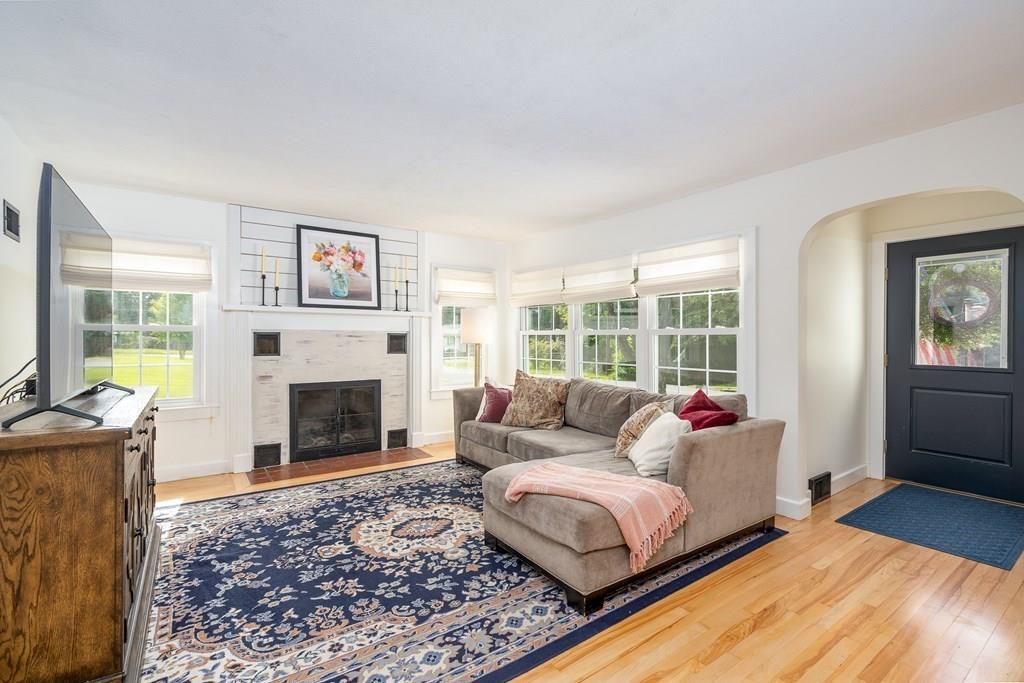 4 Fomer Road Southampton, MA 01073 - Photo 16 of 42 a spacious bedroom with a bed and a fireplace