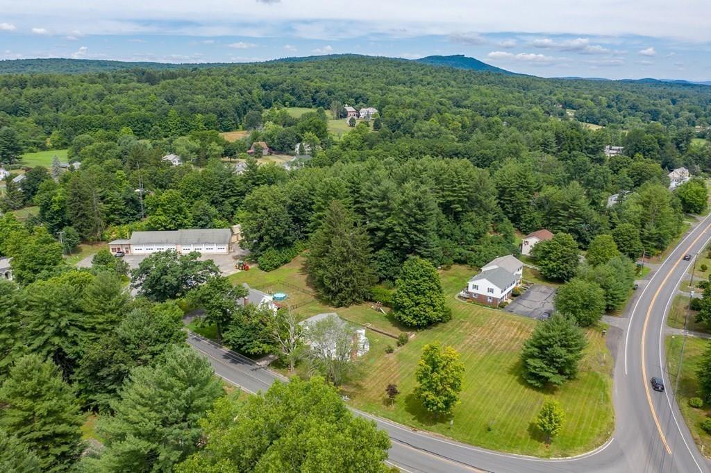 4 Fomer Road Southampton, MA 01073 - Photo 33 of 42 an aerial view of residential houses with outdoor space and trees