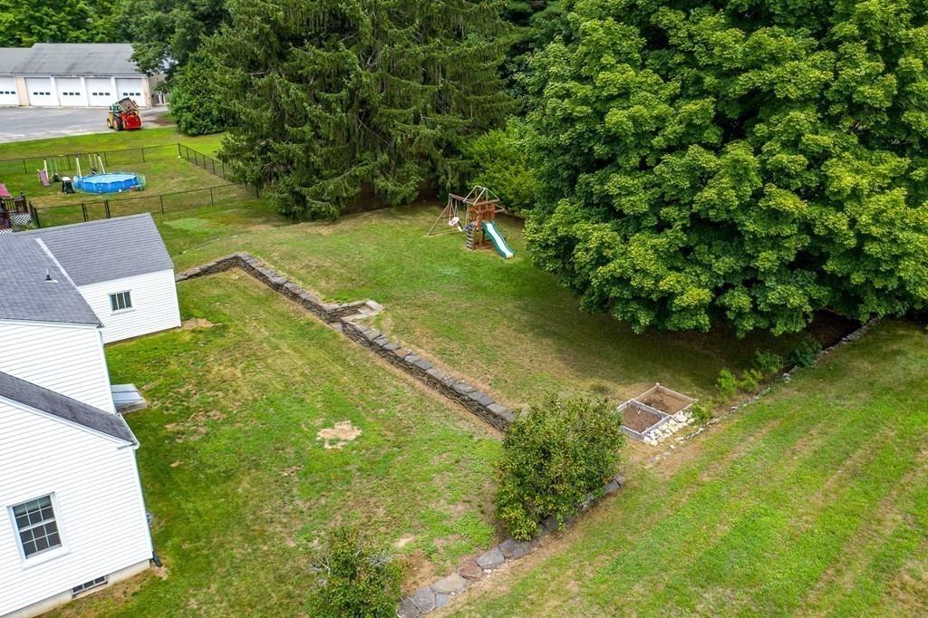 4 Fomer Road Southampton, MA 01073 - Photo 36 of 42 an aerial view of residential houses with outdoor space and trees
