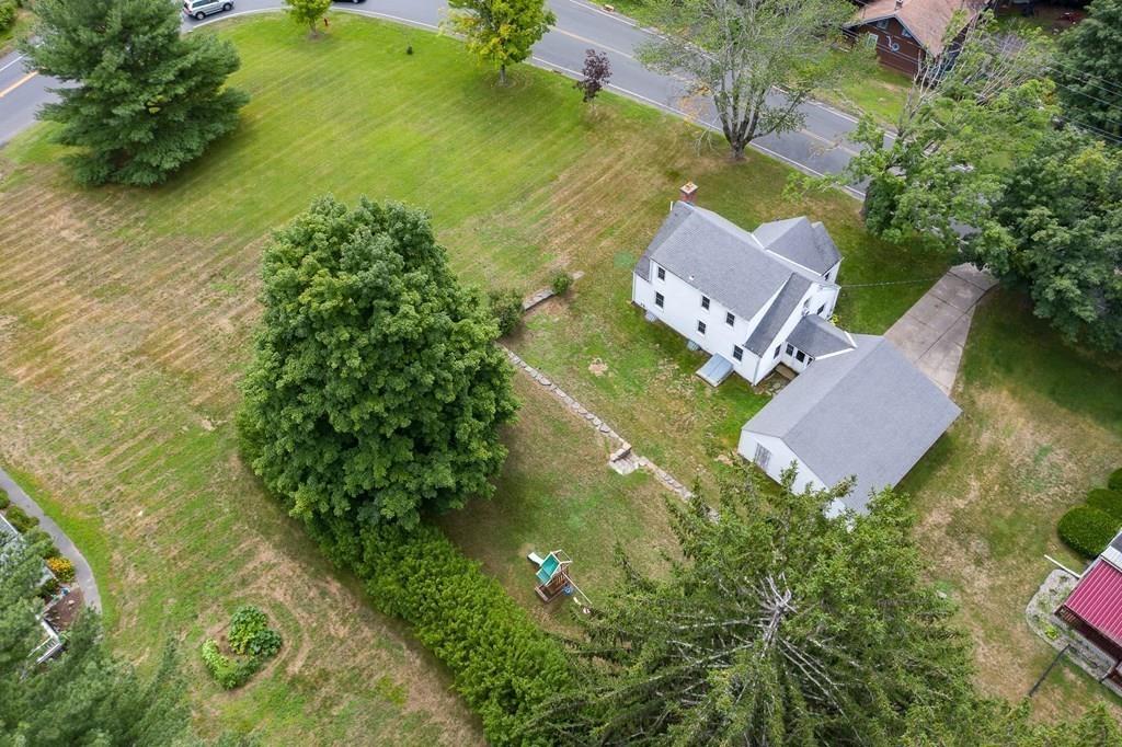 4 Fomer Road Southampton, MA 01073 - Photo 39 of 42 an aerial view of residential houses with outdoor space and trees all around