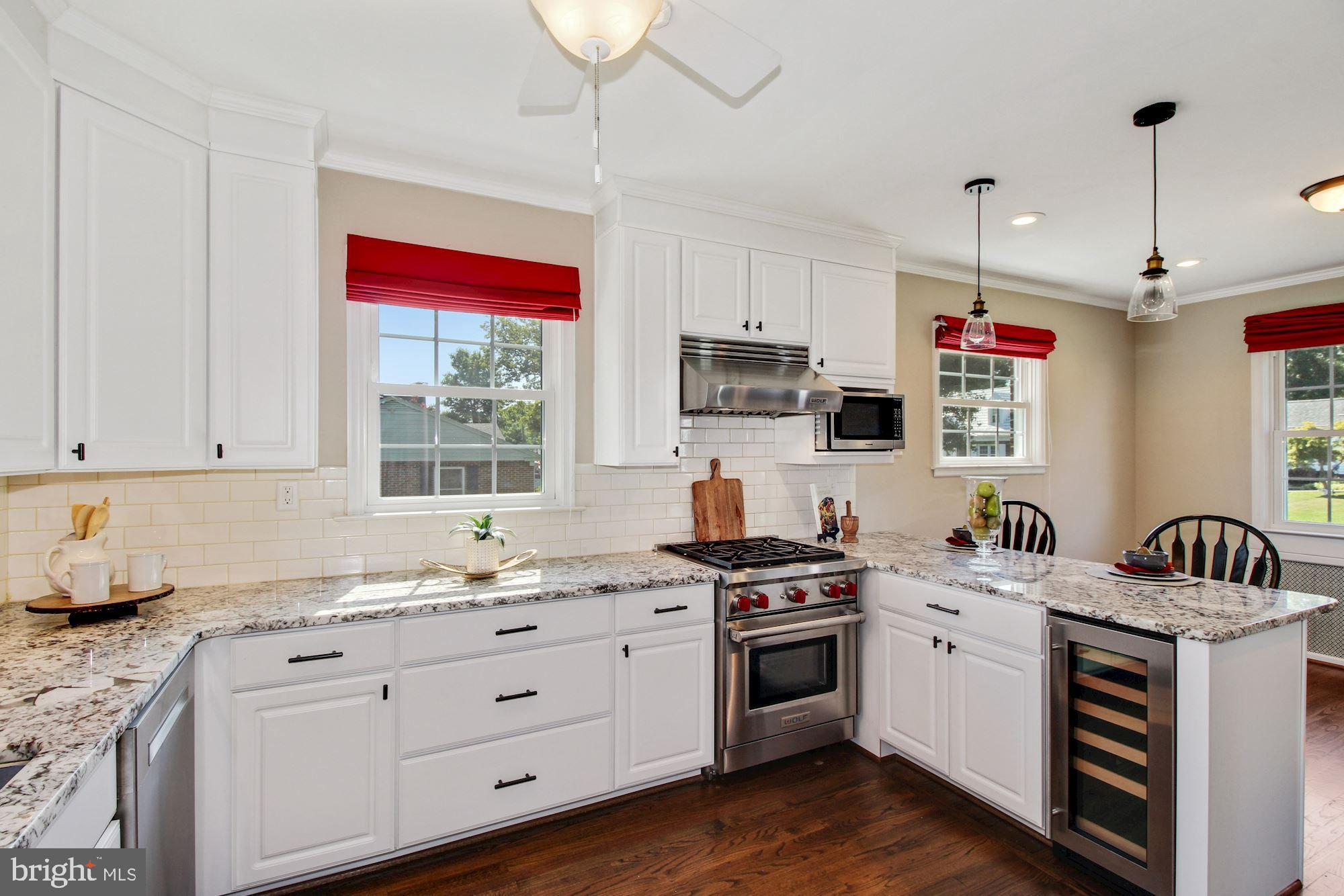 534 Forest View Road Linthicum Heights, MD 21090 - Photo 5 of 28 Granite counters wine fridge